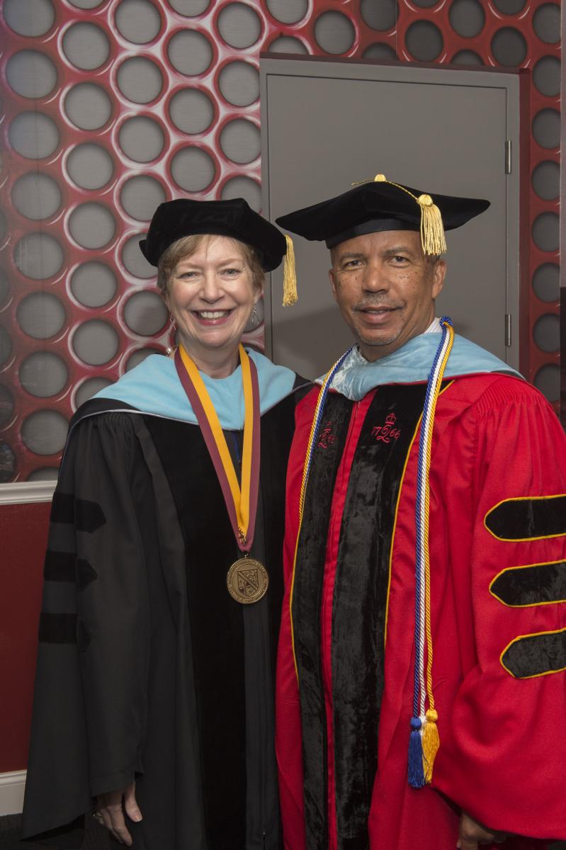 Dr. Kathleen Hetherington and Dr. Donald Guy Generals