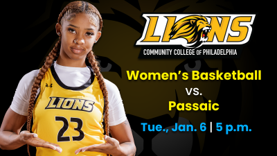 women's basketball vs. Passaic Jan. 6 at 5 p.m.