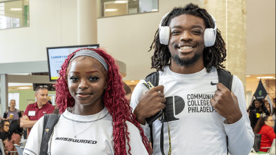 Students Smiling at the Camera