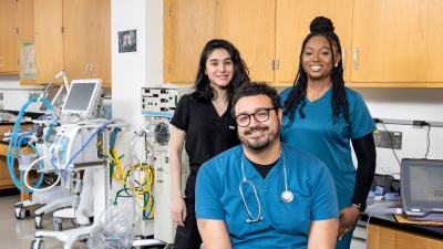 Respiratory Care Technology students