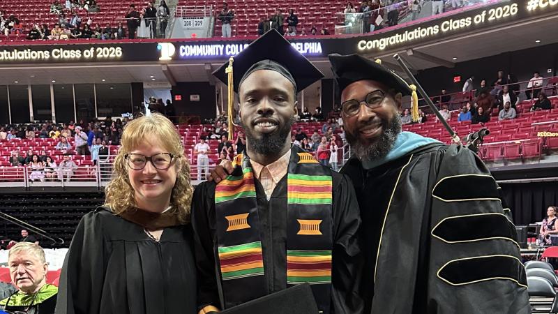 Dwayne Washington at Graduation 