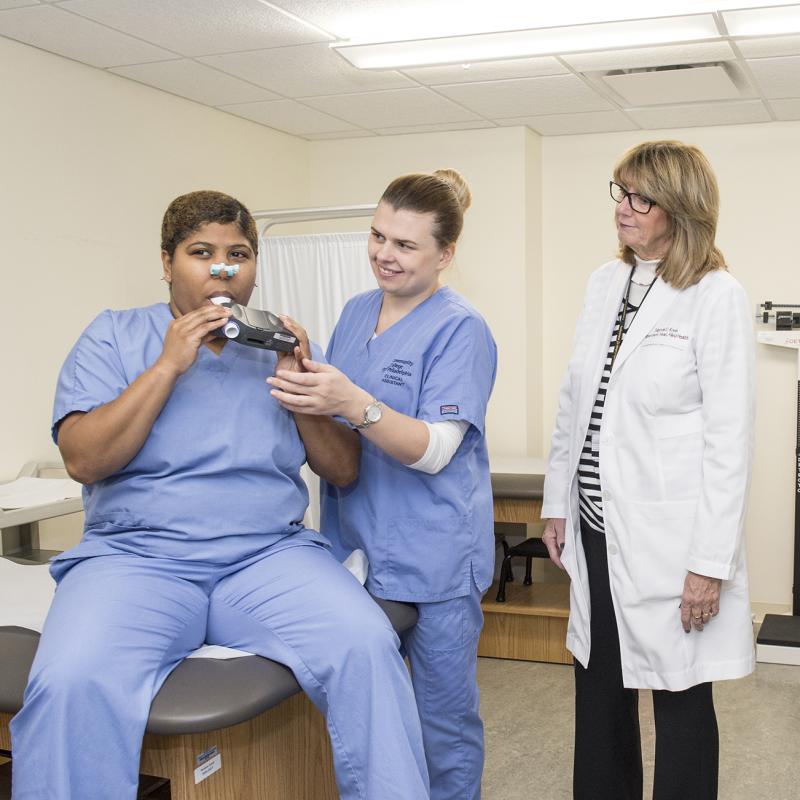 Respiratory Care Technology students 