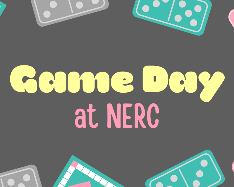 "Game Day at NERC with Stylized background