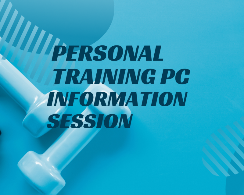 Personal trainer information session 