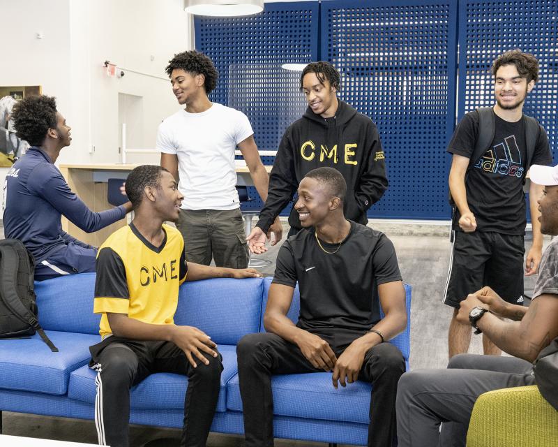 CME Students standing together