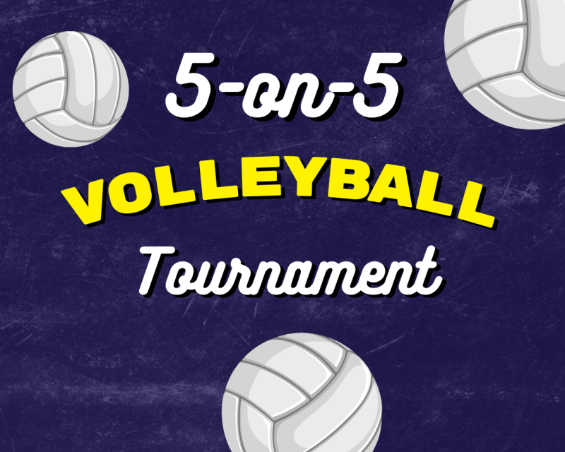 "5-on-5 Volleyball tournament"
