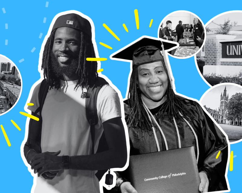 students smiling 