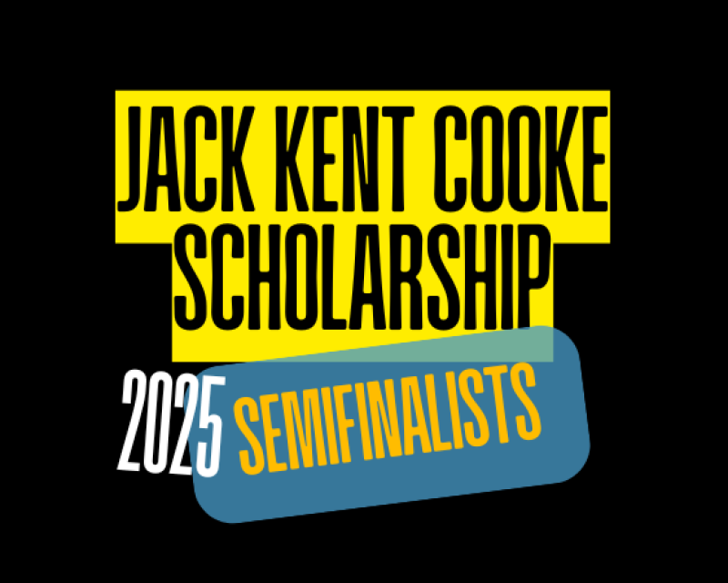 Jack Kent Cooke Scholarship 2025 Semifinalists