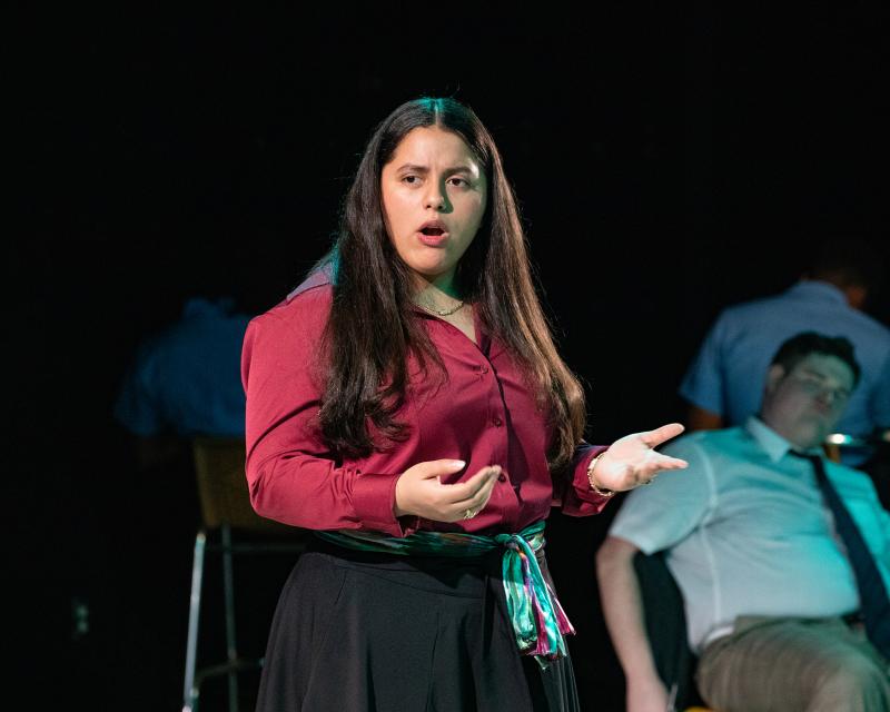 Yerancy Acevedo in 12 angry jurors