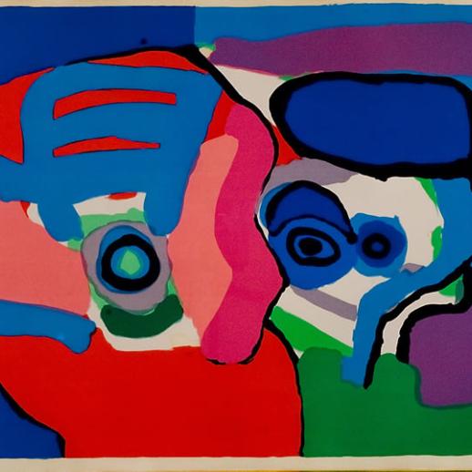 Karel Appel Untitled, 1971 Silk screen