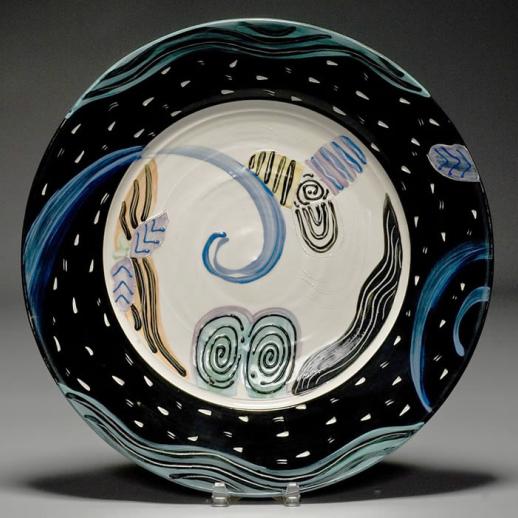 Linda Shusterman Porcelain Platter